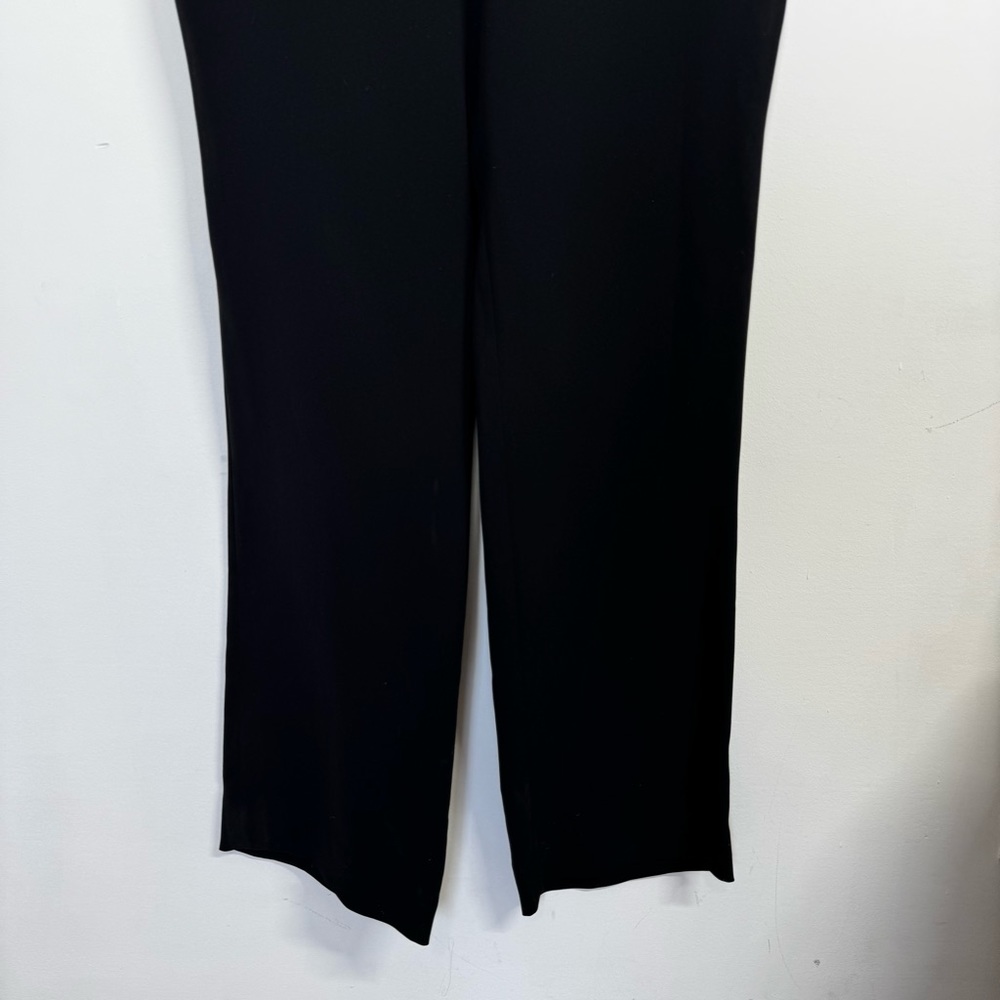 Diane Von Furstenburg Jumpsuit GWYENNE 3/4 Sleeve Crepe Straight Leg - Picture 4 of 14